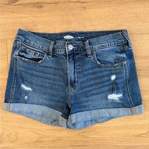 Old Navy Women's Ripped Denim Shorts